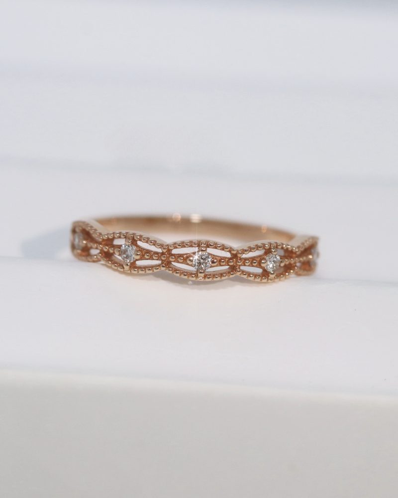 Lace Diamond Ring