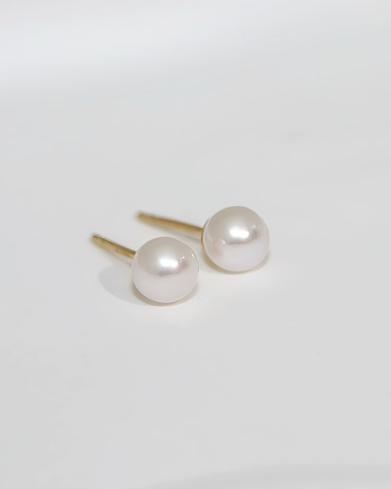 Freshwater Pearl Studs Earrings 5.0-5.5mm