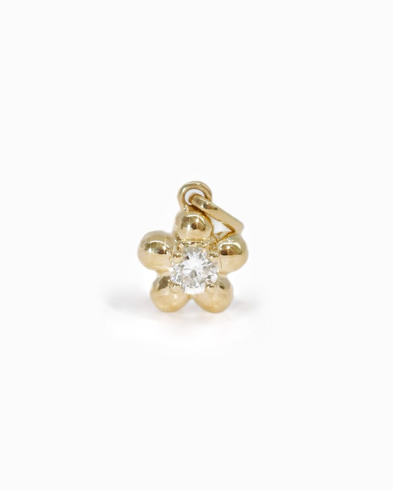 Flower Diamond Pendant
