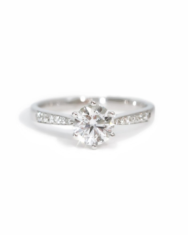 Classic Round Diamond Ring