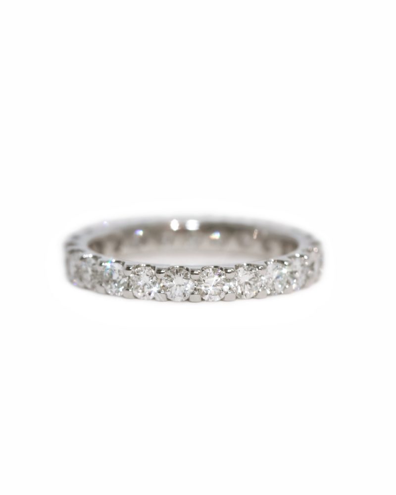 Round Eternity Diamond Ring
